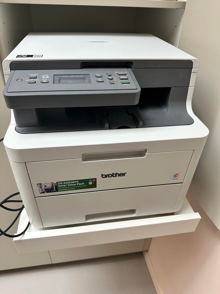 Brother DCP-L3510CDW Kleuren Laserprinter All-in-One, Computers en Software, Printers, Gebruikt, All-in-one, Laserprinter, Kleur printen