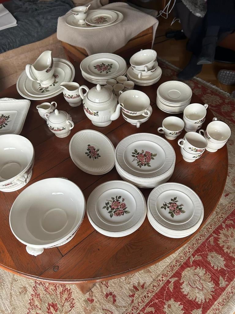 Wedgwood Briar Rose en Edme Servies, Ophalen, Gebruikt, Porselein, Wedgwood
