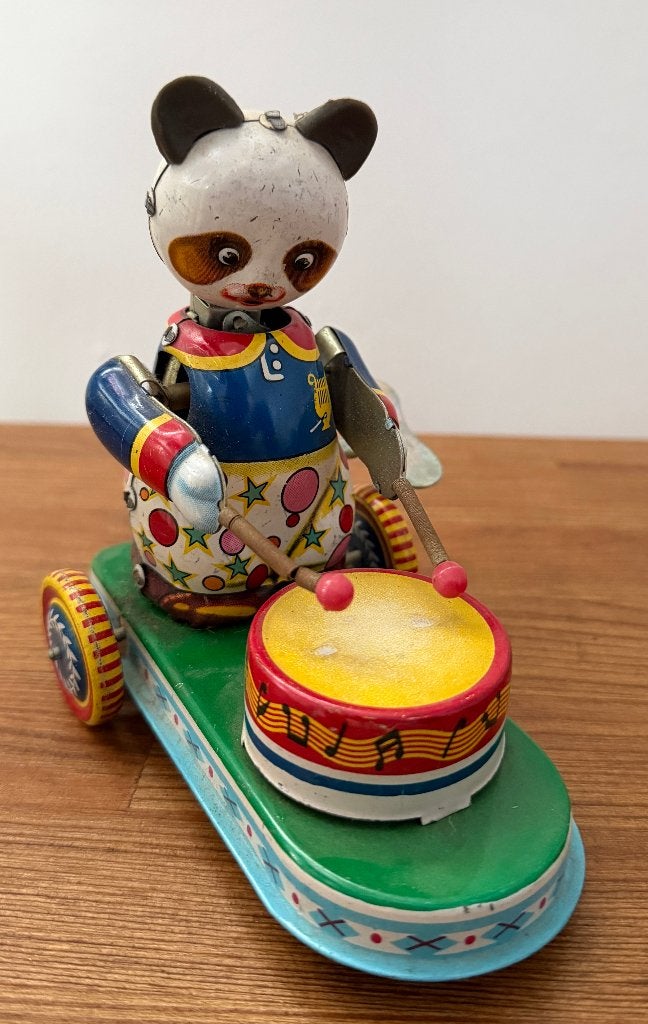 Opwindspeelgoed blik panda 1960, Ophalen of Verzenden