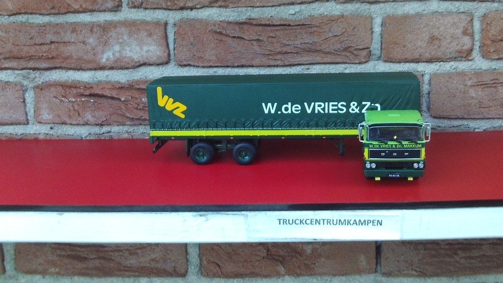 Tekno  Daf  2800  van  W. de  Vries  en  Zn - Makkum., Ophalen of Verzenden, Nieuw, Bus of Vrachtwagen, Tekno