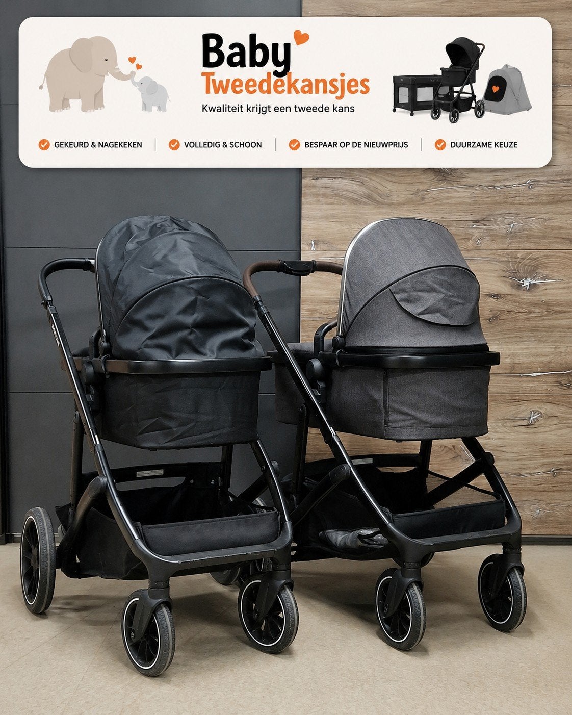 Deryan Noa Bassinet - Outlet, Ophalen, Nieuw, Overige merken