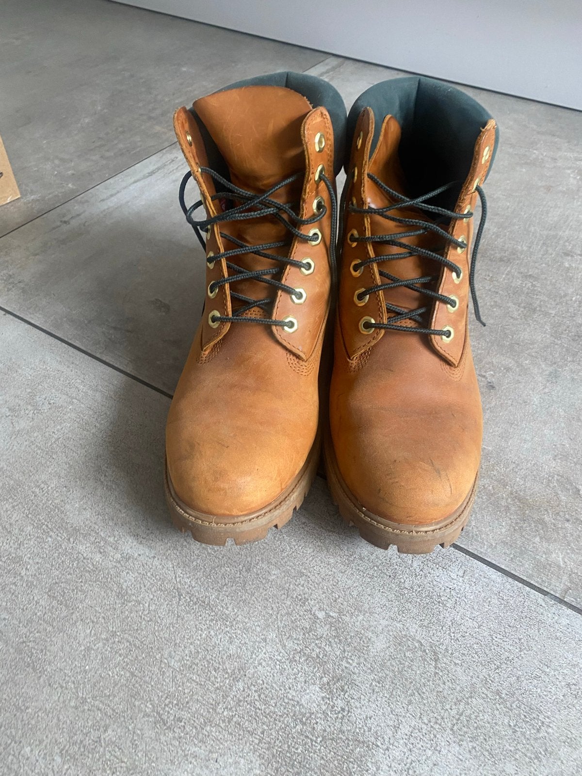 Timberland boots - Maat 43.5, Ophalen of Verzenden, Gedragen, Bruin, Lage of Enkellaarzen