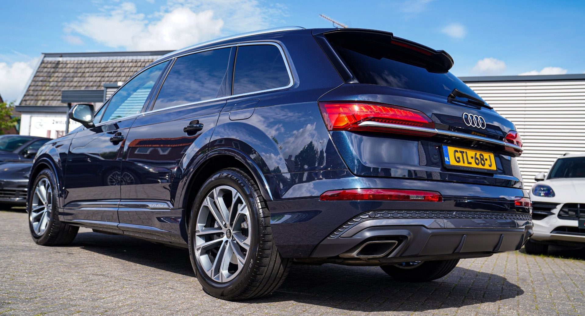 Audi Q7 55 TFSI e quattro Pro Line S | Massage | BTW | 1e ei, Auto's, Automaat, Dealer onderhouden, Gebruikt, Euro 6