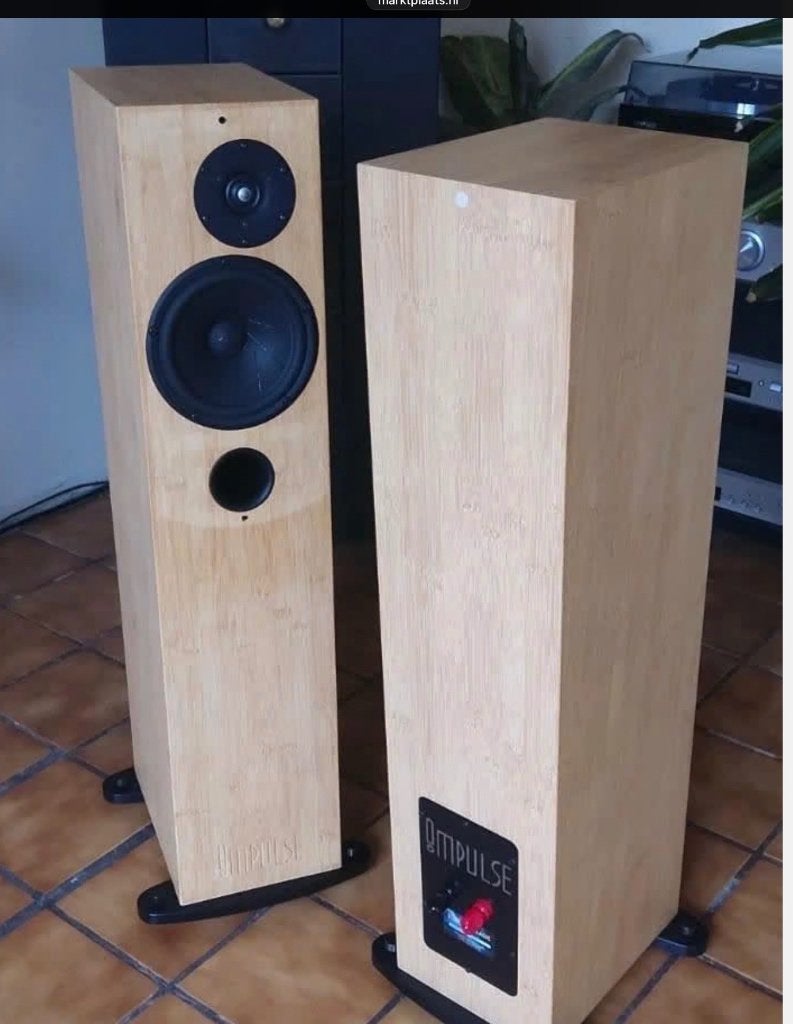 Impulse Big Black Magic (Scanspeak Revelator units), Stereo speakers, Gebruikt, 60 tot 120 watt, Ophalen