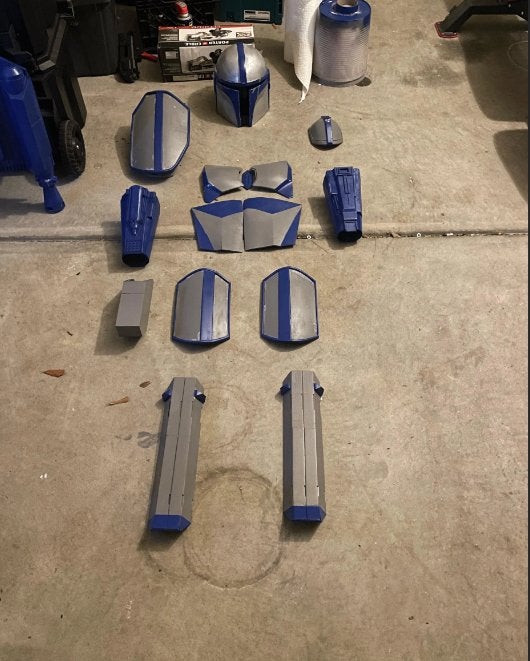 volledige mandalorian cosplay!, Verzamelen, Star Wars, Hengelo OV, Nieuw, Ophalen of Verzenden, Replica