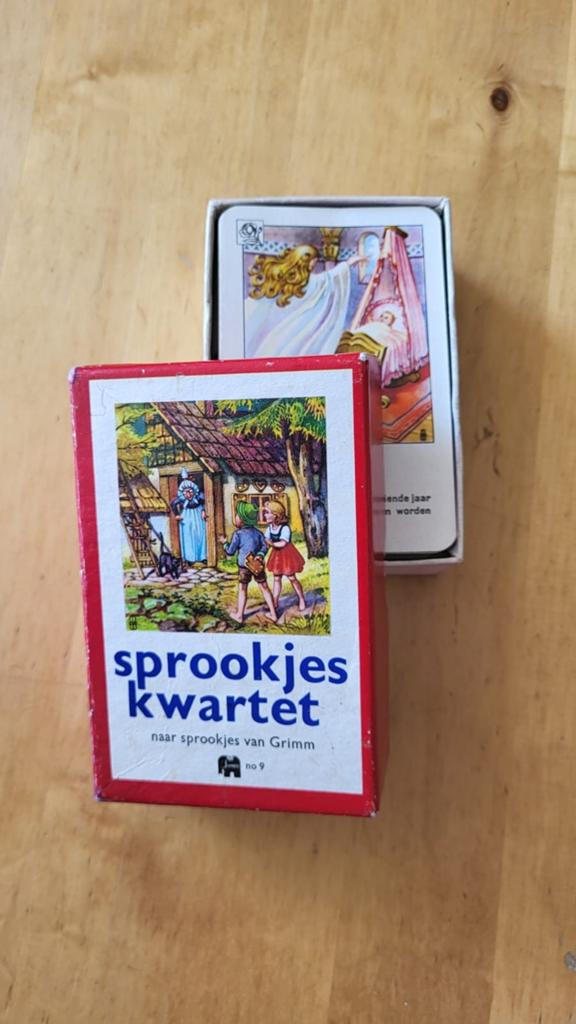 Vintage Sprookjeskwartet, Vijf spelers of meer, Ophalen of Verzenden, Gebruikt, Jumbo spellen