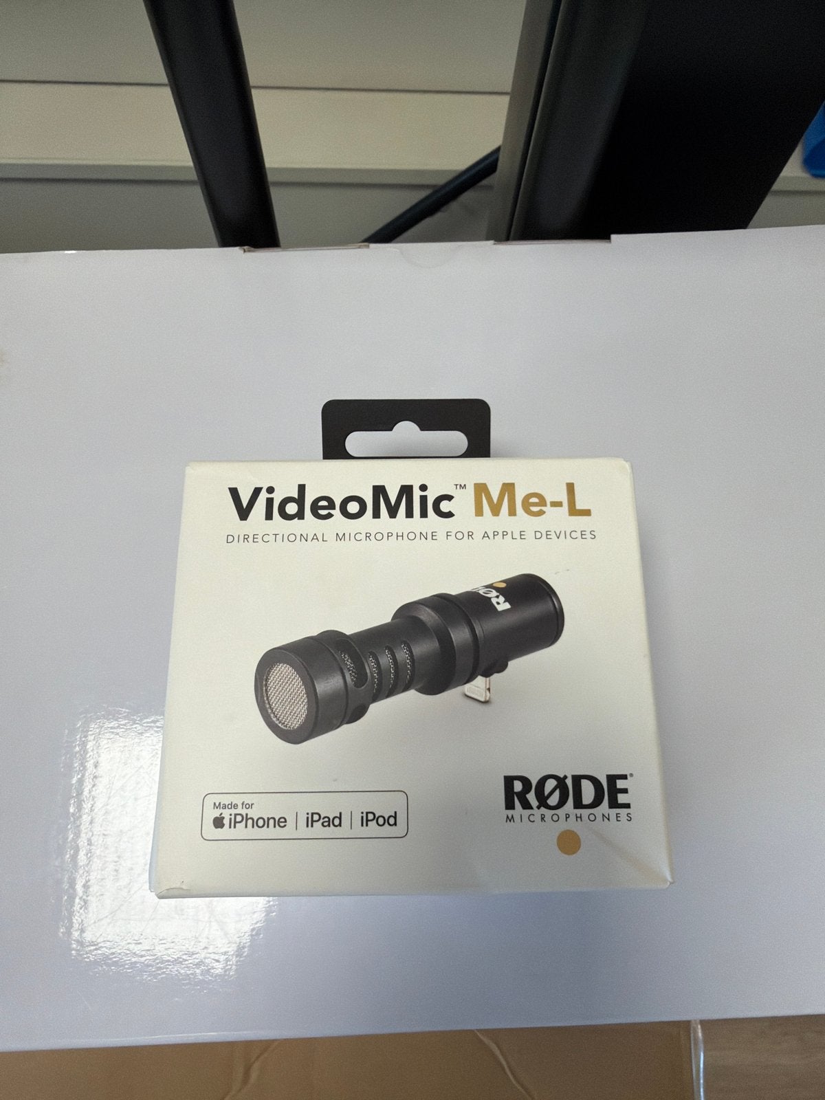 Rode Demo VideoMic Me-L Directionele Microfoon voor Apple, Ophalen of Verzenden, Zo goed als nieuw, Overige typen