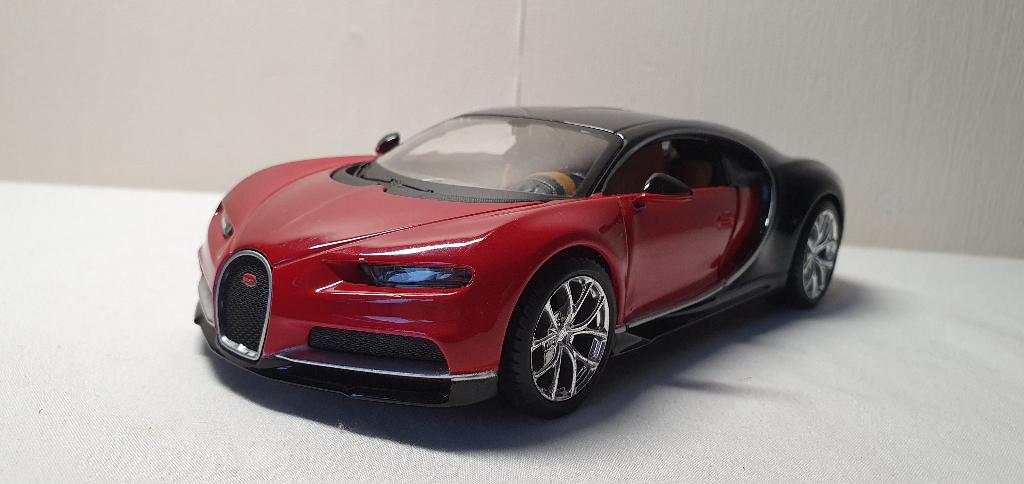 Maisto Bugatti Chiron, Ophalen of Verzenden, Zo goed als nieuw, Auto, Maisto