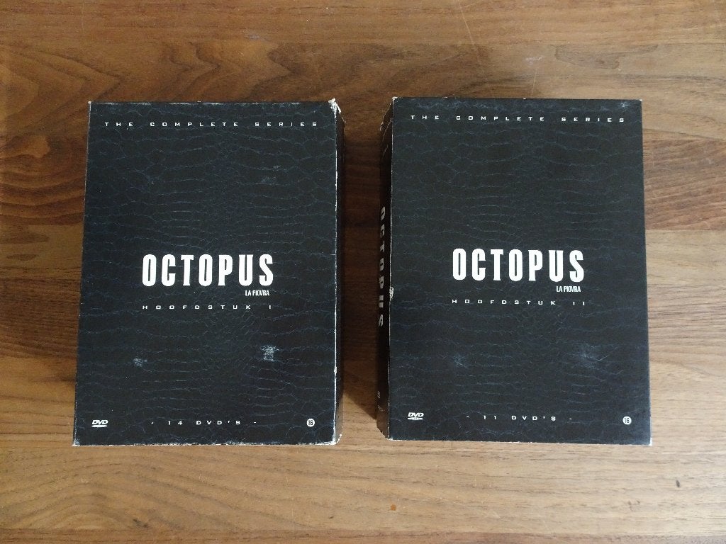 La Piovra / Octopus dvd complete serie, Cd's en Dvd's, Dvd's | Tv en Series, Vanaf 16 jaar, Ophalen of Verzenden, Gebruikt, Drama