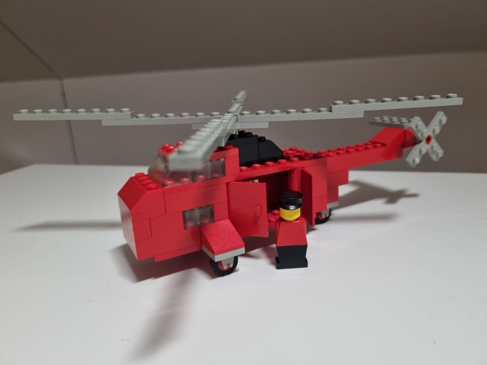 Lego 691 Rescue Helicopter (1975), Ophalen of Verzenden, Zo goed als nieuw