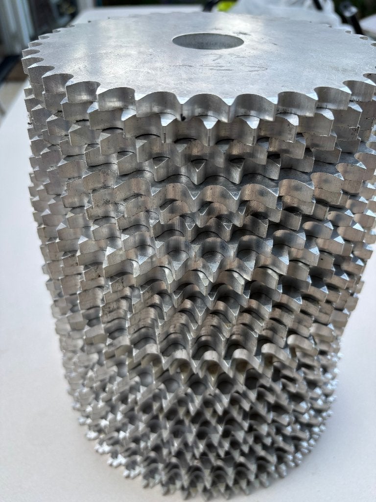 NOS: Blinde Aluminium Achterkettingwielen (voor 530 ketting), Motoren, Ophalen, Nieuw