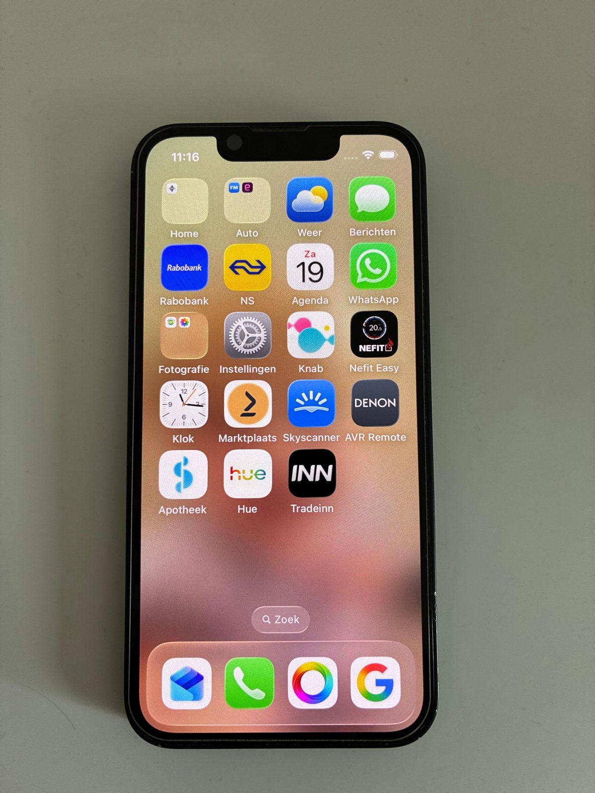 Zwarte iPhone 13 mini 128GB met nieuwe accu (100%), Telecommunicatie, 128 GB, Zwart, Ophalen of Verzenden, Zo goed als nieuw