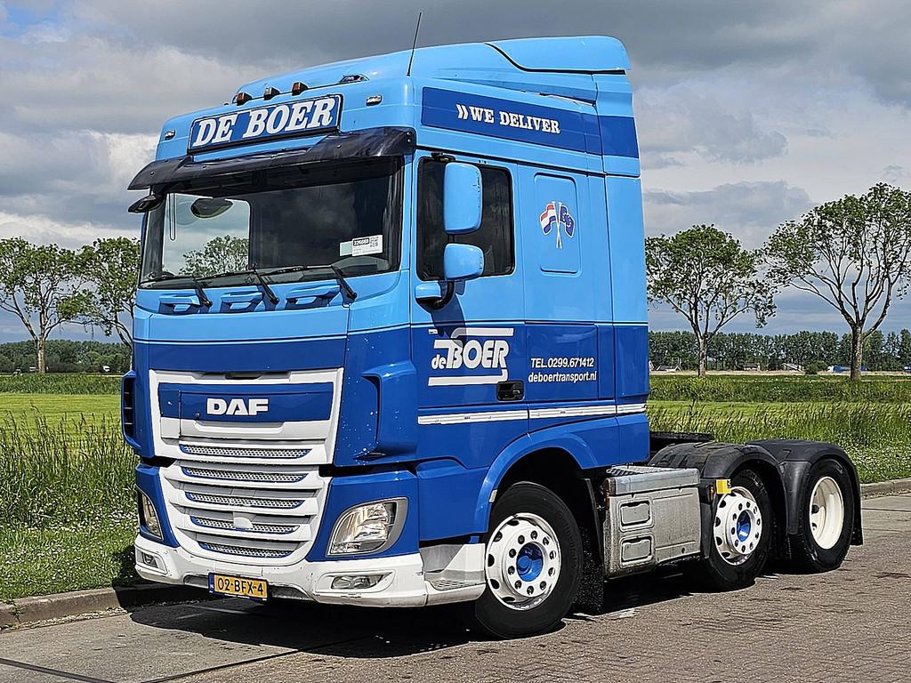 DAF XF 460 spacecab 6x2 ftg, Automaat, Euro 6, Overige kleuren, 462 pk