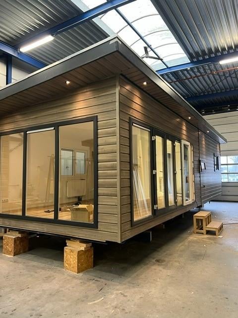 NIEUW Chalet, Recreatiewoning 10x4.2 -Op maat-, 2 slaapkamers