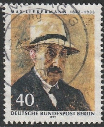 Berlijn 1972 434 Liebermann, Gest, Ophalen of Verzenden, Overige periodes, Gestempeld