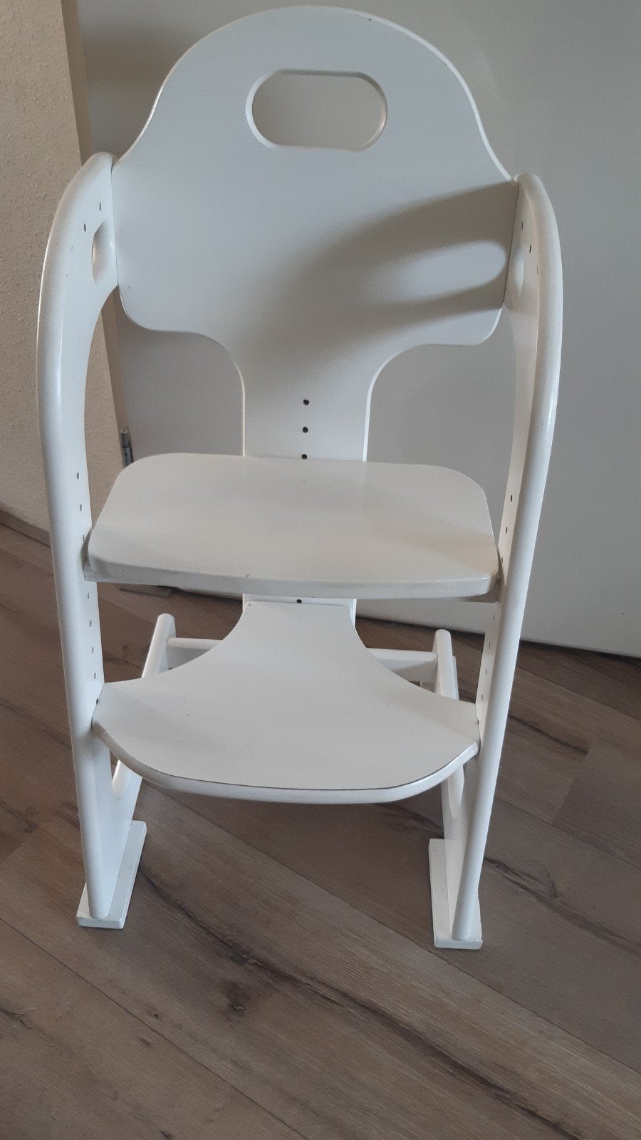 Tiamo meegroeistoel / kinderstoel met eetblad en kussen, Kinderen en Baby's, Ophalen, Gebruikt, Meegroeistoel, Afneembaar eetblad