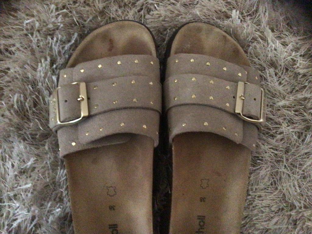 Scholl slippers, Kleding | Dames, Schoenen, Scholl, Beige, Zo goed als nieuw, Sandalen of Muiltjes
