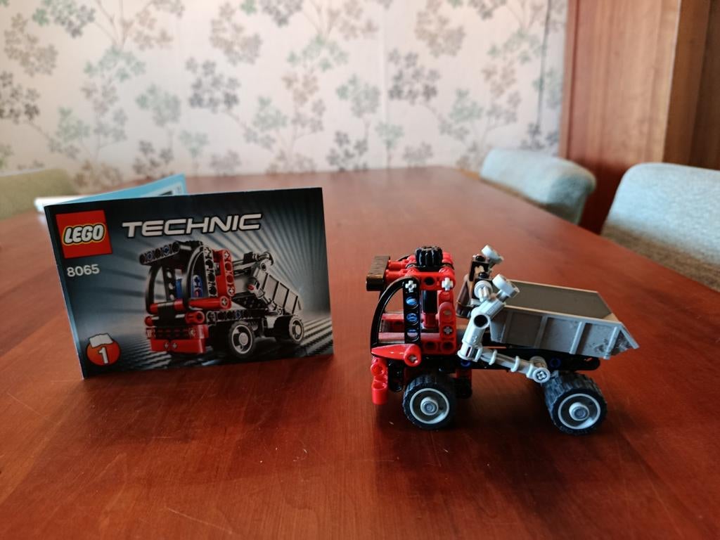 Lego Technic 8065 Mini Dumper, Ophalen
