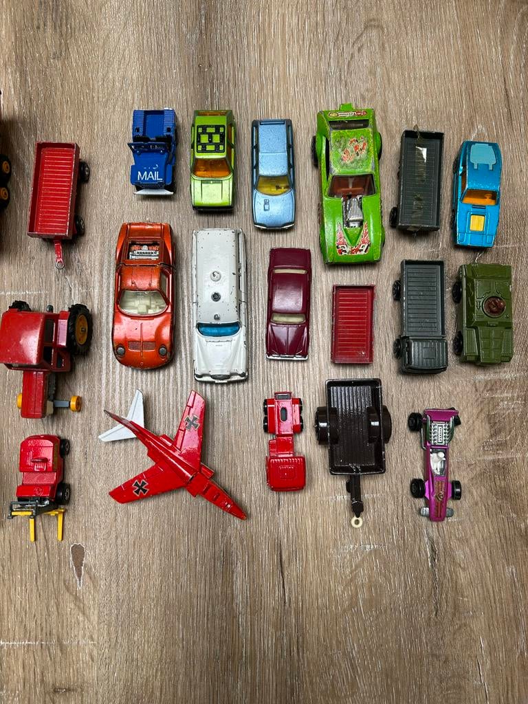 Matchbox miniatuur auto’s, Gebruikt, 1:50 of kleiner, Auto, Ophalen