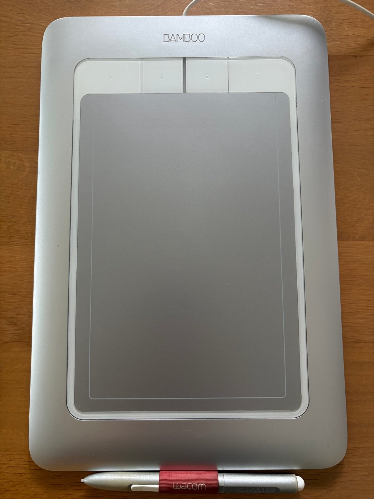 Wacom Bamboo Fun CTH-661 tekentablet met pen en accessoires, Computers en Software, Ophalen of Verzenden, Multi-touch, Gebruikt