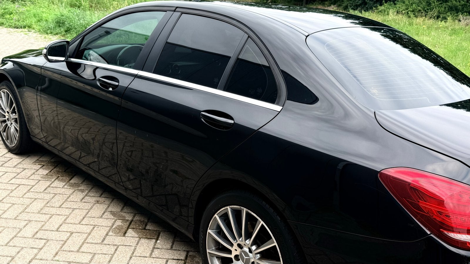 Mercedes-Benz C-Klasse C180 1.6 115KW 2014 Zwart, Achterwielaandrijving, 1295 kg, Zwart, Handgeschakeld