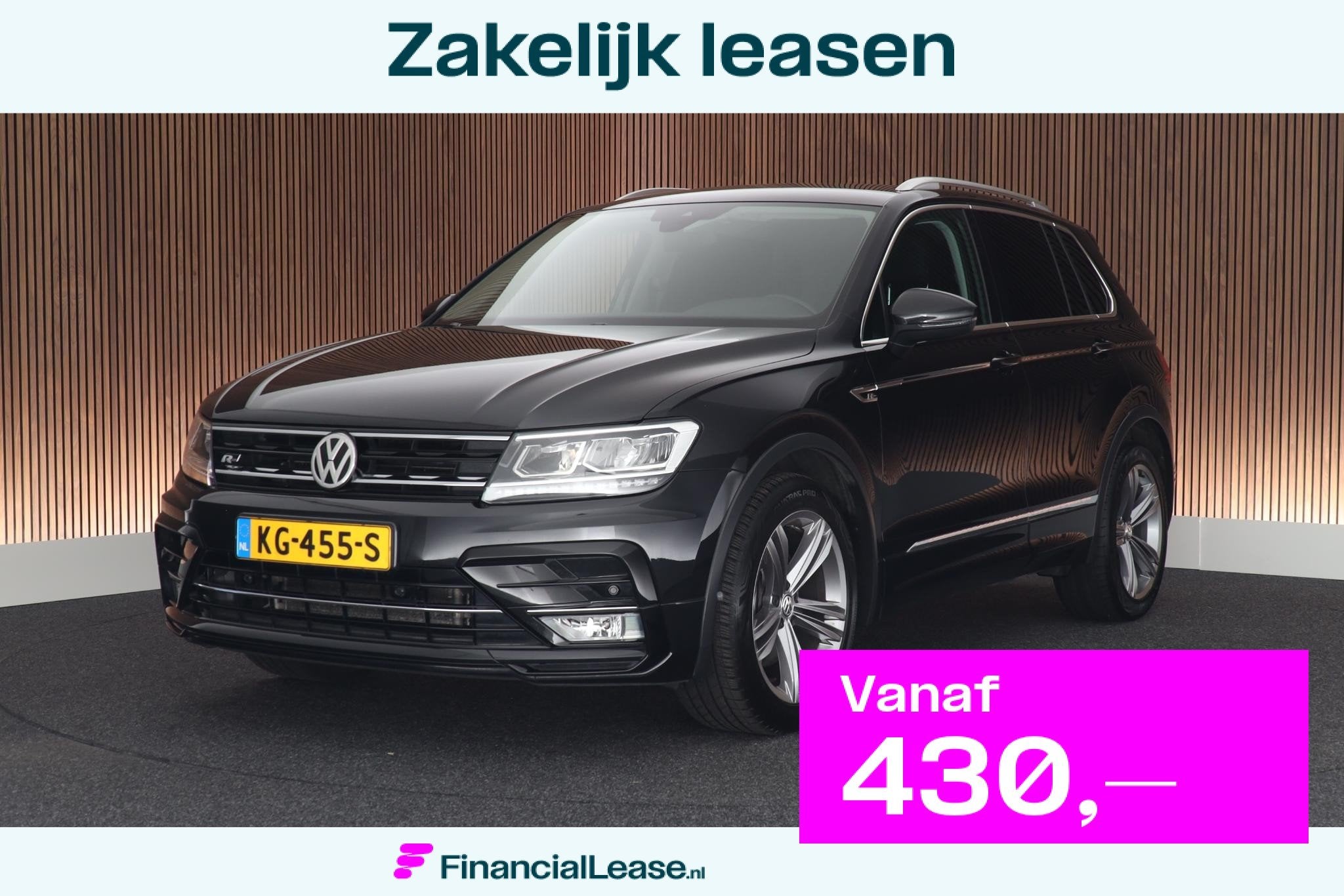 Volkswagen Tiguan 2.0 TSI 180pk DSG 4Motion R-Line Highline, Automaat, Stof, Gebruikt, 4 cilinders