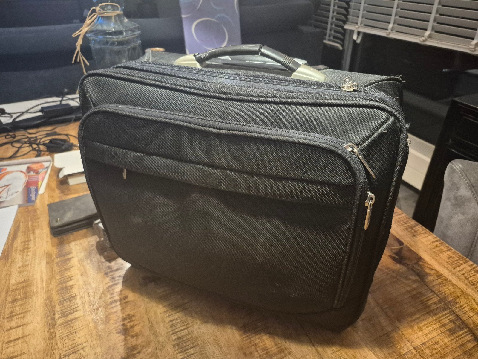 Grote gebruikte laptoptas - 45x40x25 cm, Computers en Software, Ophalen, Gebruikt, 17 inch of meer, Aktetas