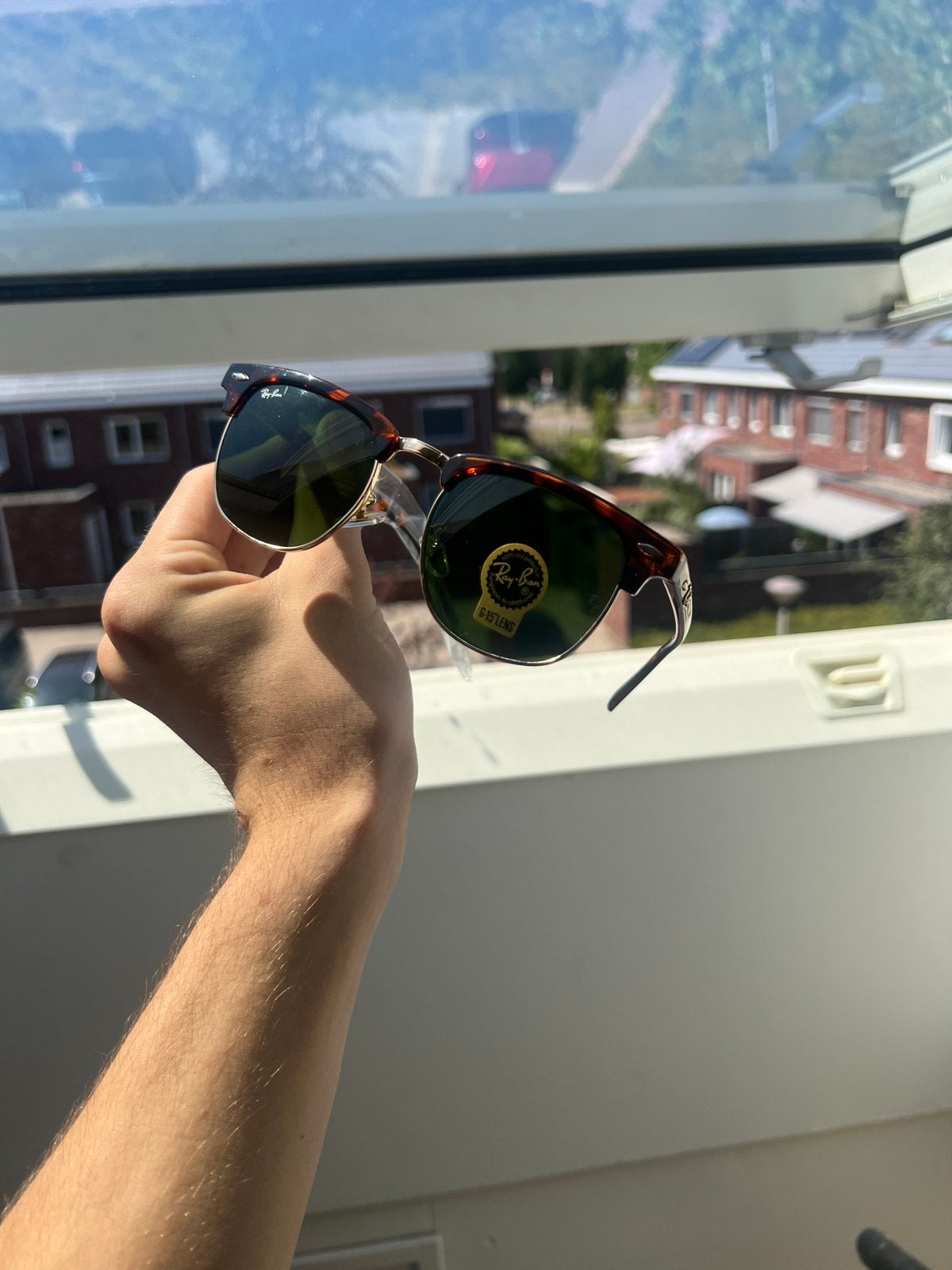 Ray Ban zonnebrillen, Ophalen of Verzenden, Zo goed als nieuw