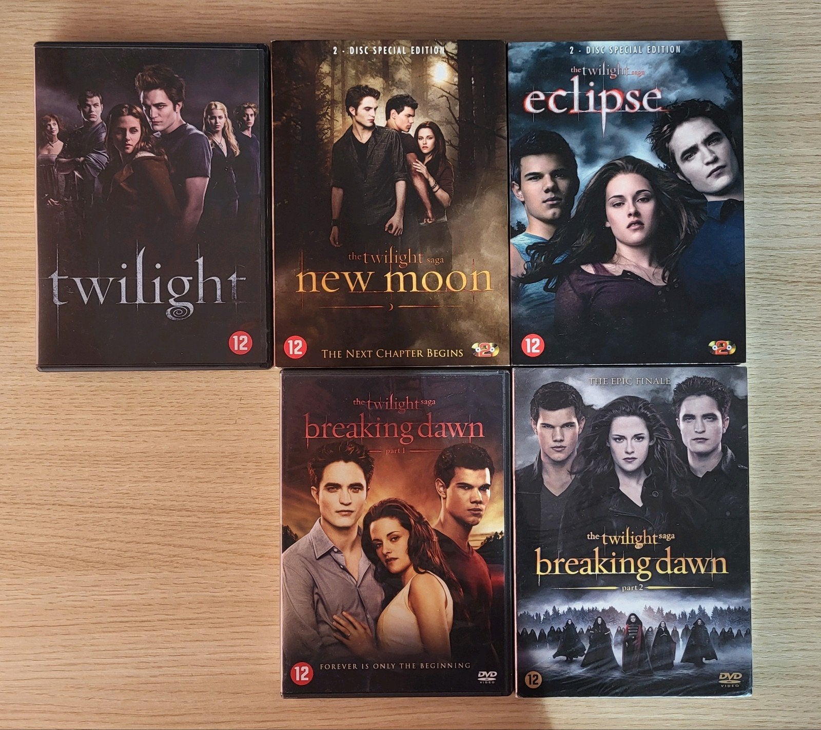 Twilight complete serie, Engels, Nederlands, Ophalen of Verzenden, Zo goed als nieuw