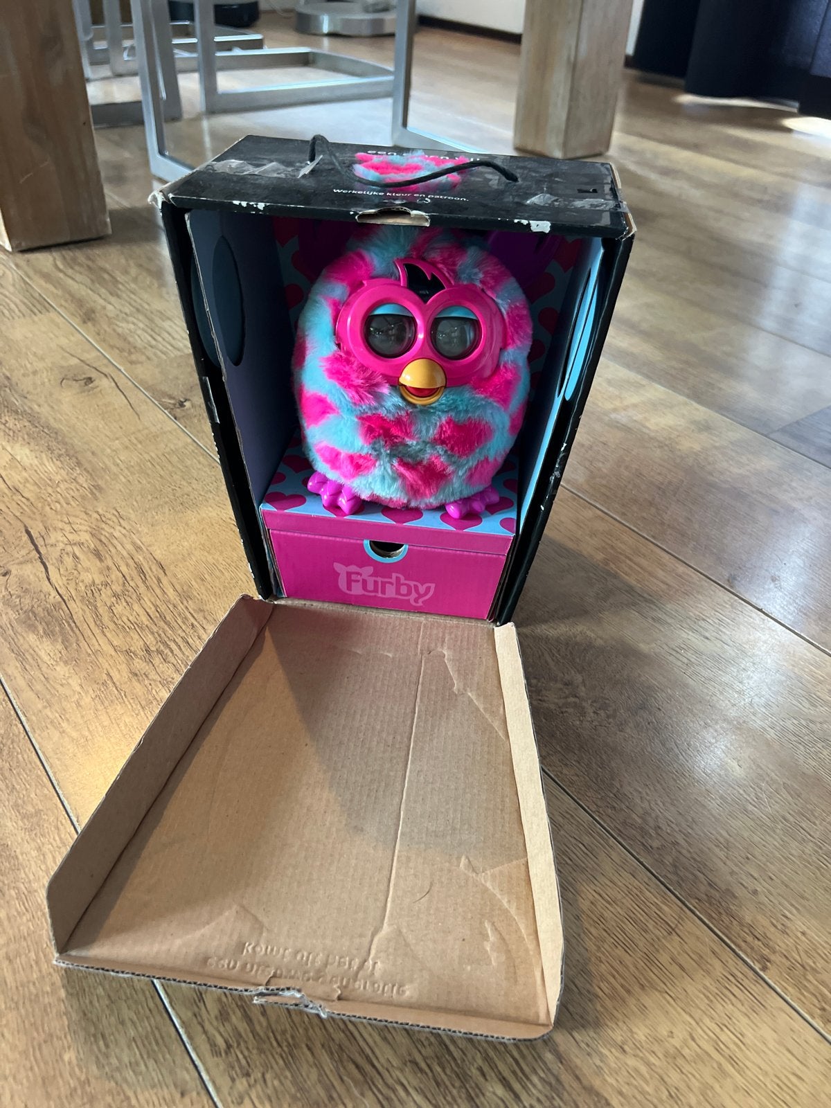 Furby Roze/Blauw met doos - Zo goed als nieuw, Ophalen, Zo goed als nieuw, Jongen of Meisje