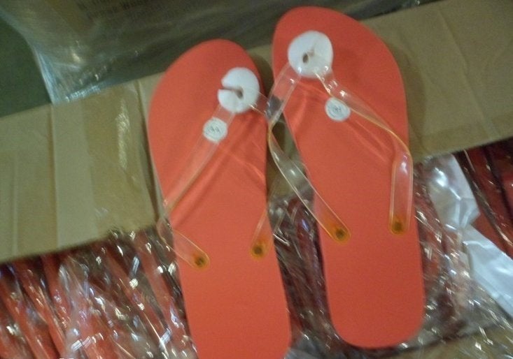 PARTIJ SLIPPERS MAN ROOD , Verzenden, ., Nieuw, .