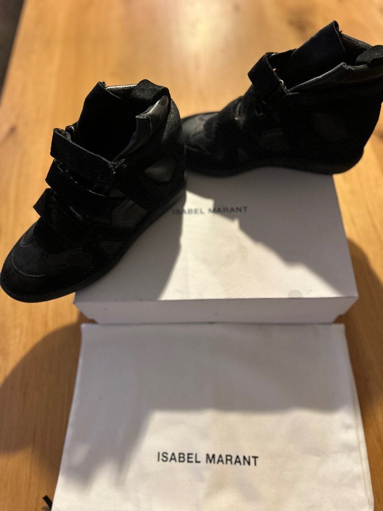 Isabel Marant schoenen, Isabel Marant, Verzenden, Zwart, Sneakers of Gympen