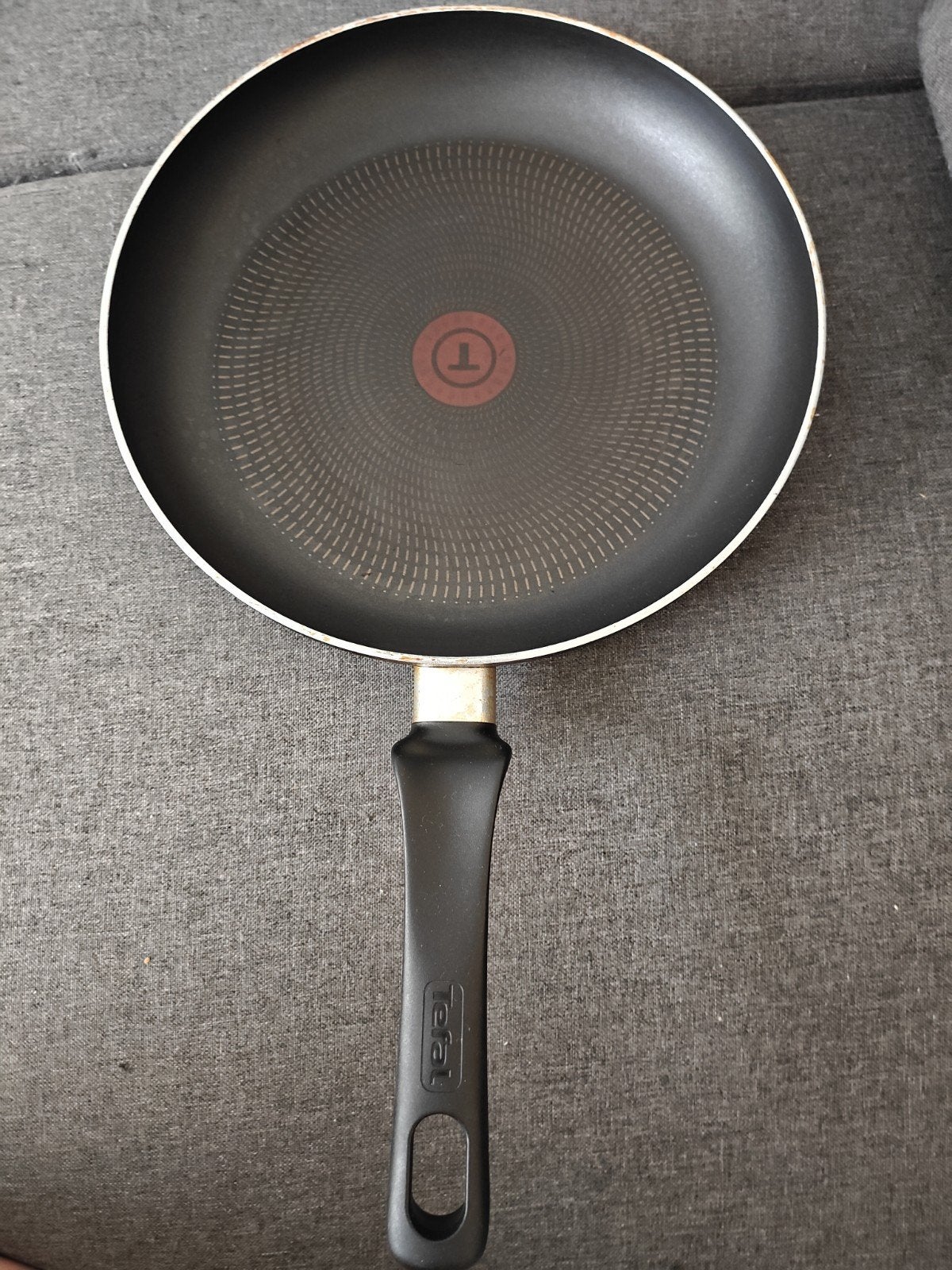 tefal pan,  diameter 28 cm, Ophalen, Overige materialen, Koekenpan, Gebruikt