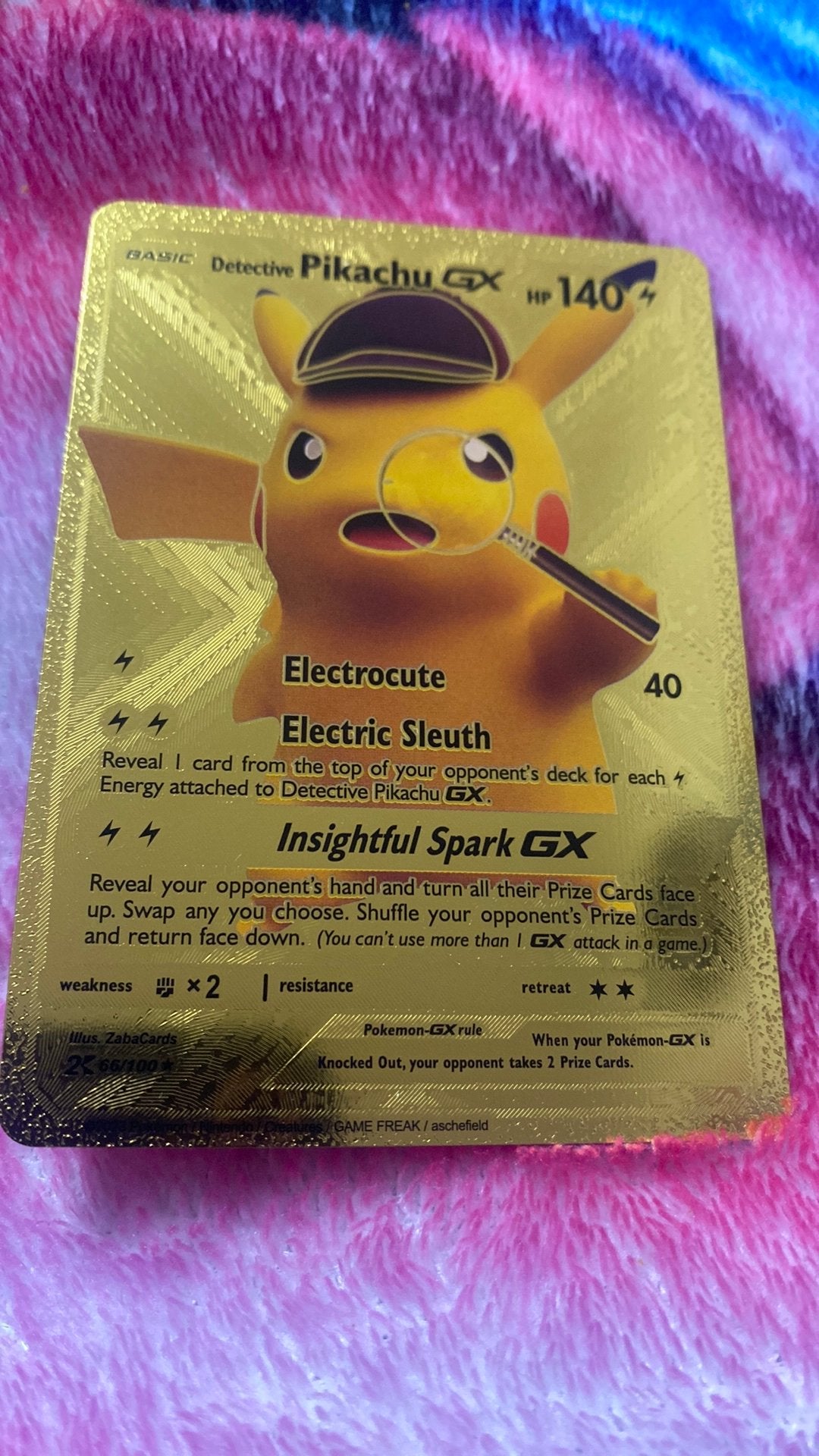 Detective Pikachu GX, Ophalen, Zo goed als nieuw