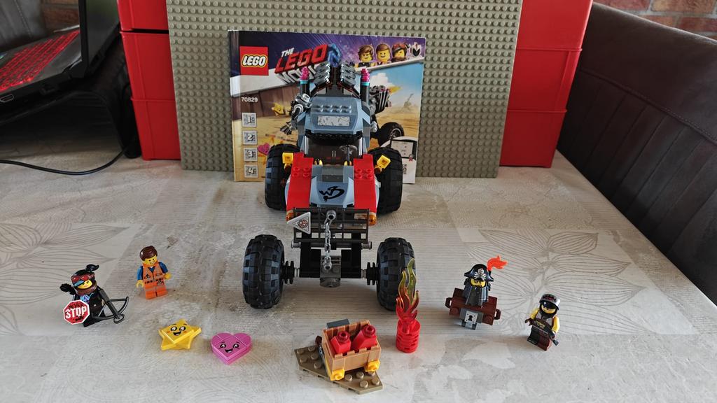 Lego The Movie Emmet and Lucy's Escape Buggy 70829, Gebruikt, Overige thema's, Lego, Ophalen of Verzenden