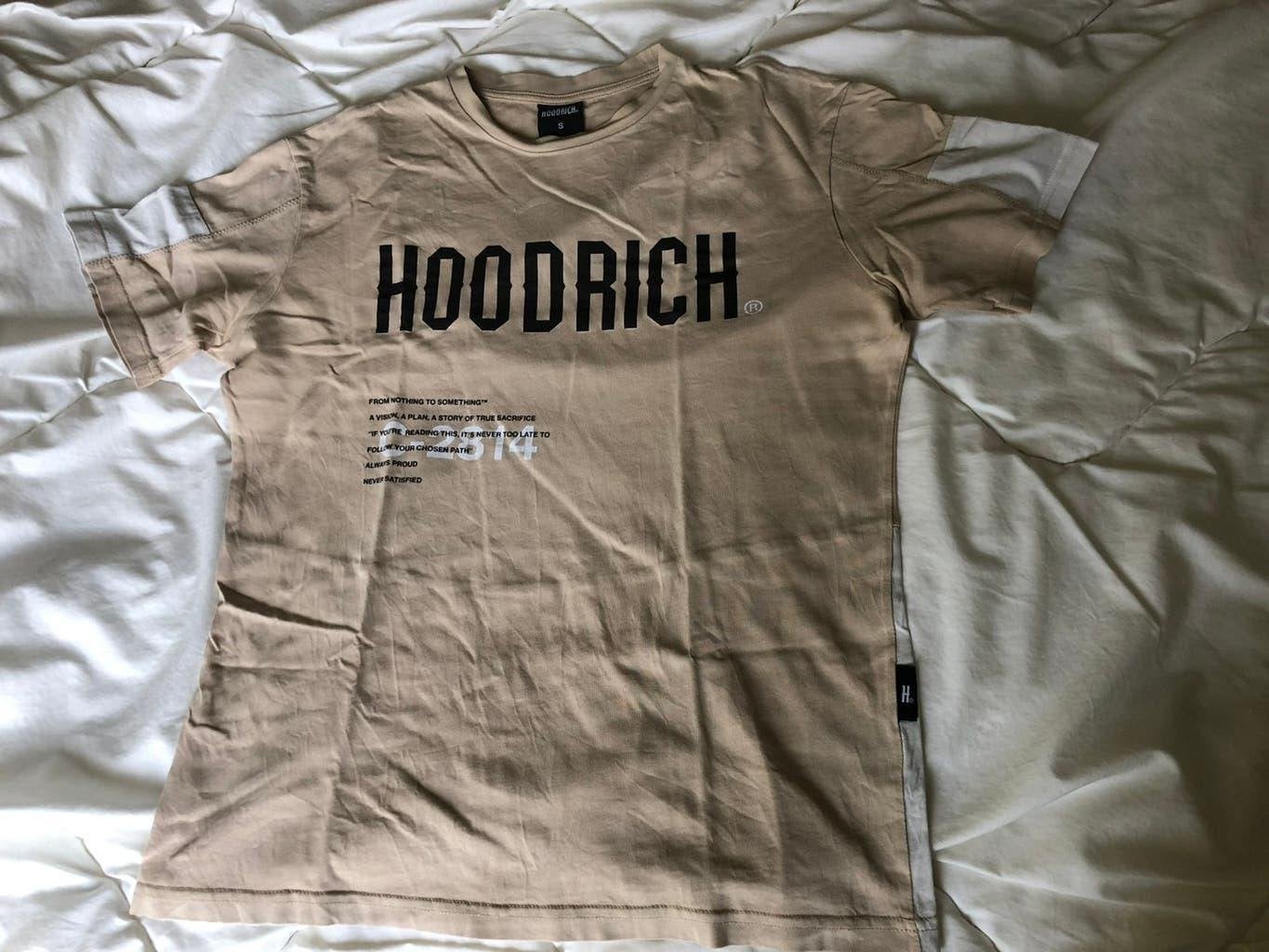 Hoodrich shirt beige S, Beige, Hoodrich, Ophalen of Verzenden, Zo goed als nieuw
