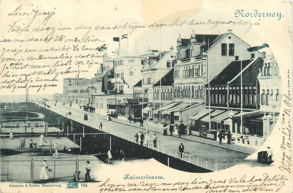 701-291-021 Norderney Kaiserstrasse, Verzenden, Voor 1920, Duitsland