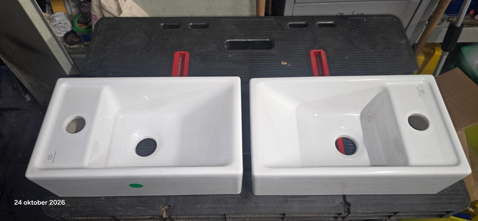 toilet was bakjes recht 40 euro per stuk, Ophalen, Nieuw, Toilet