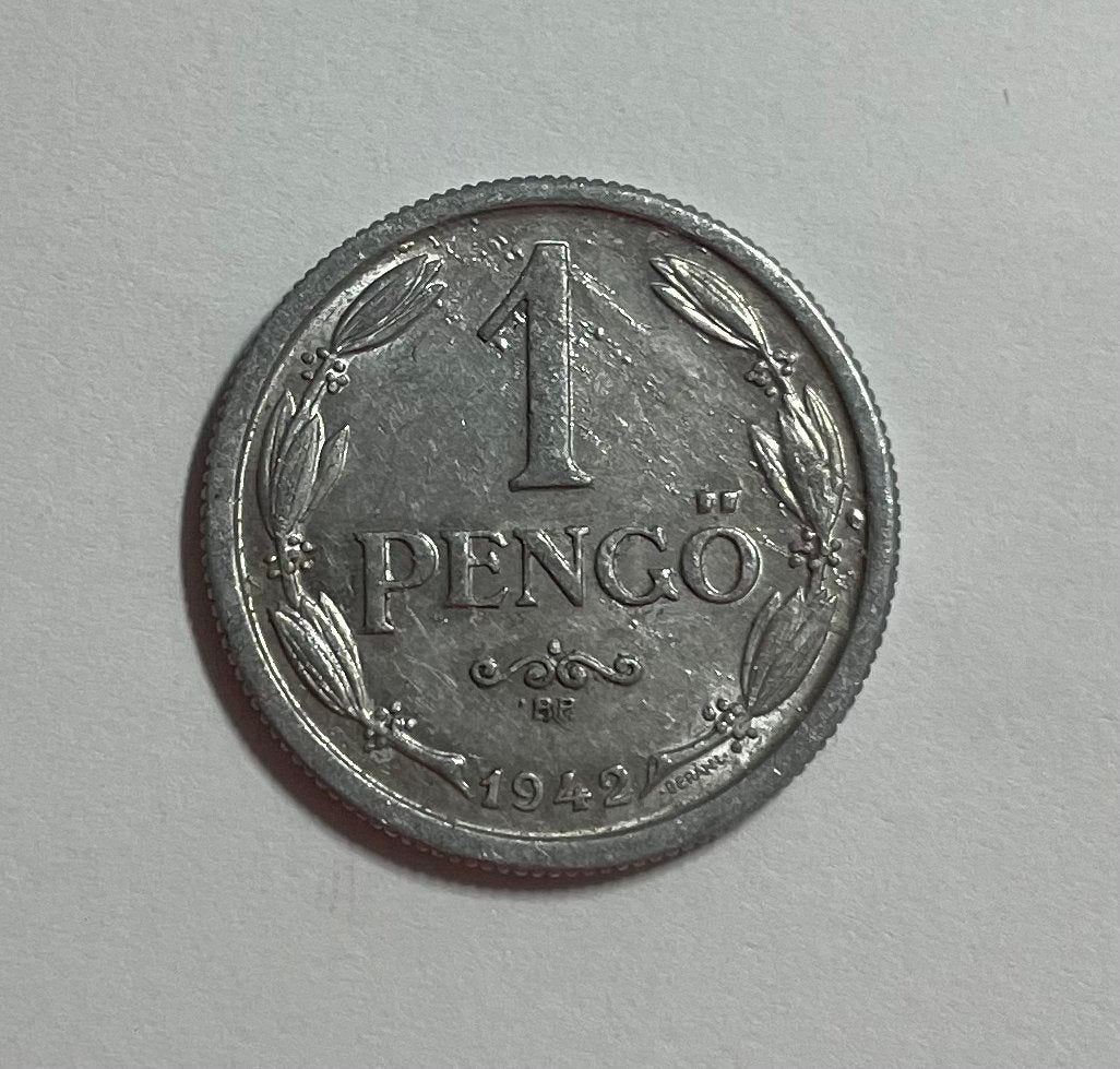 1 pengo Hongarije 1942, Ophalen of Verzenden