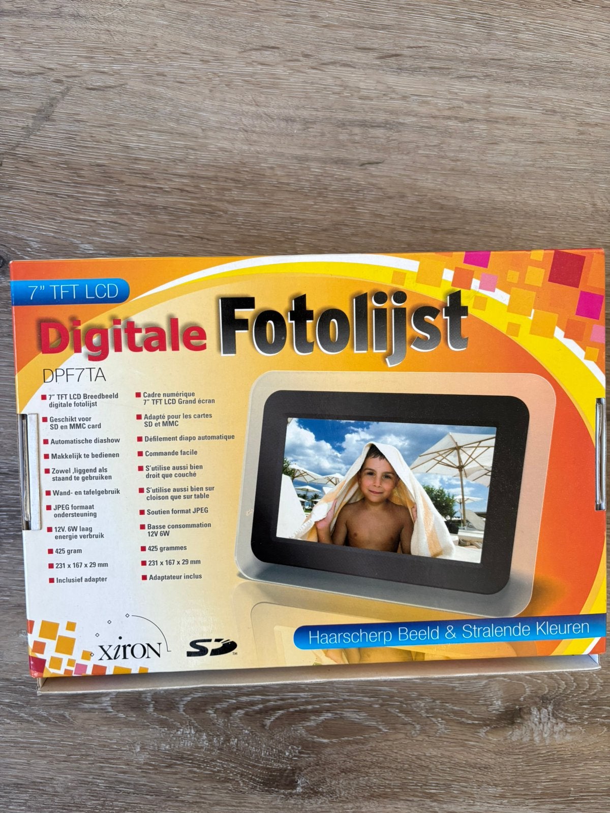 Digitaal foto lijsje, Ophalen of Verzenden, Zo goed als nieuw