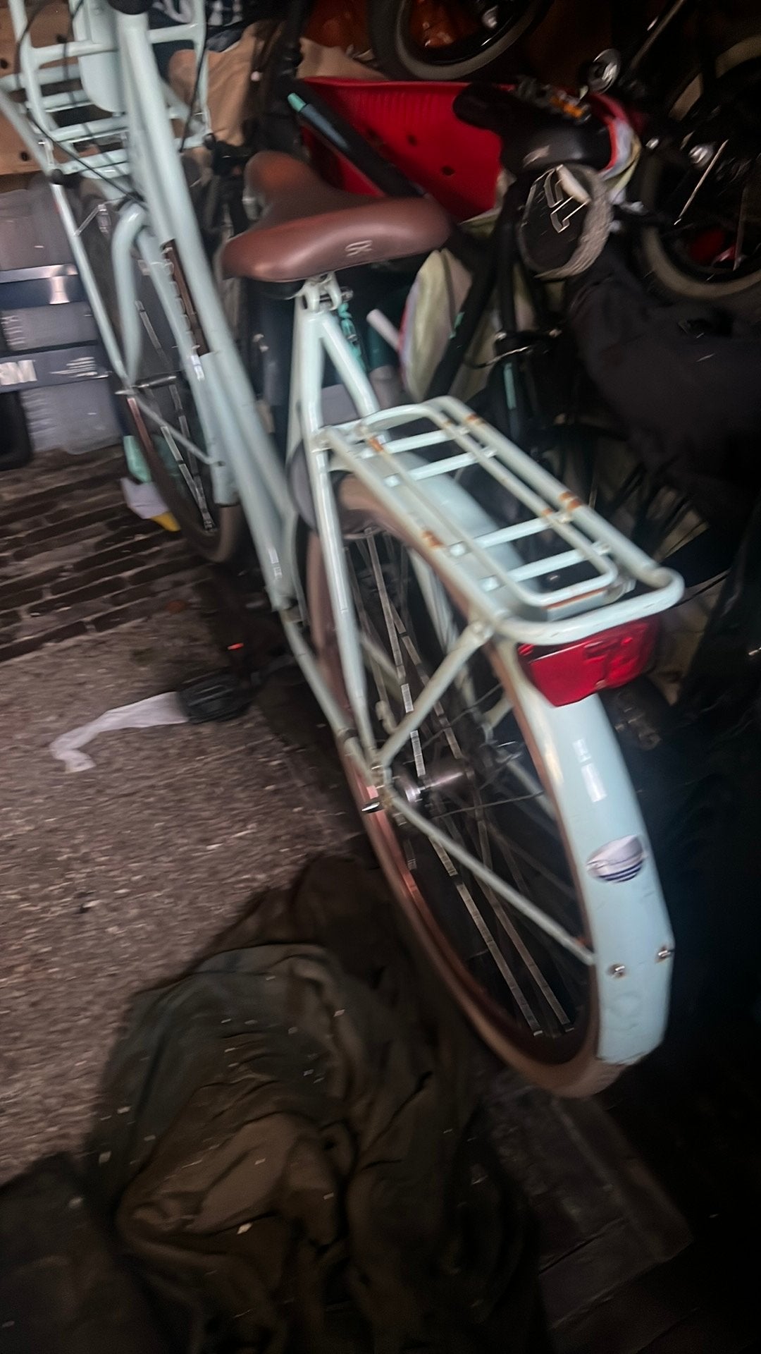 Meidenfiets, Ophalen, Zo goed als nieuw