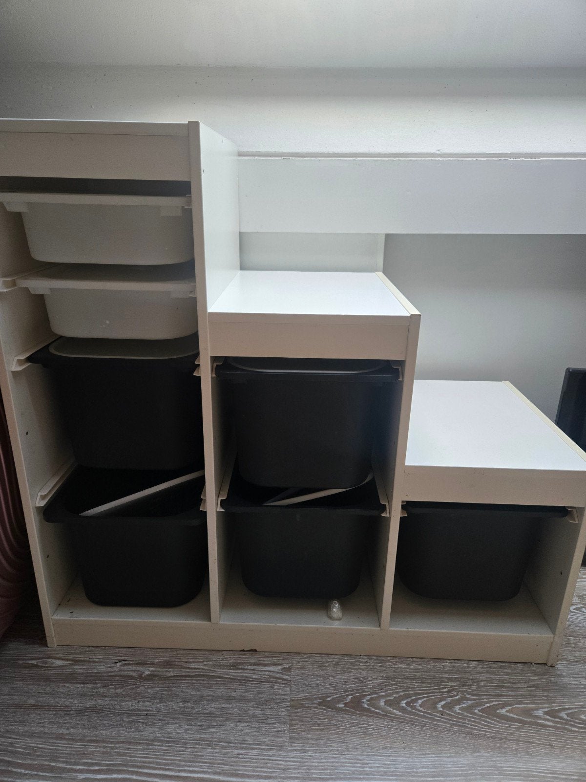 ikea opberg systeem, Kinderen en Baby's, Kinderkamer | Commodes en Kasten, Ophalen, Kast, 105 cm of meer, Zo goed als nieuw