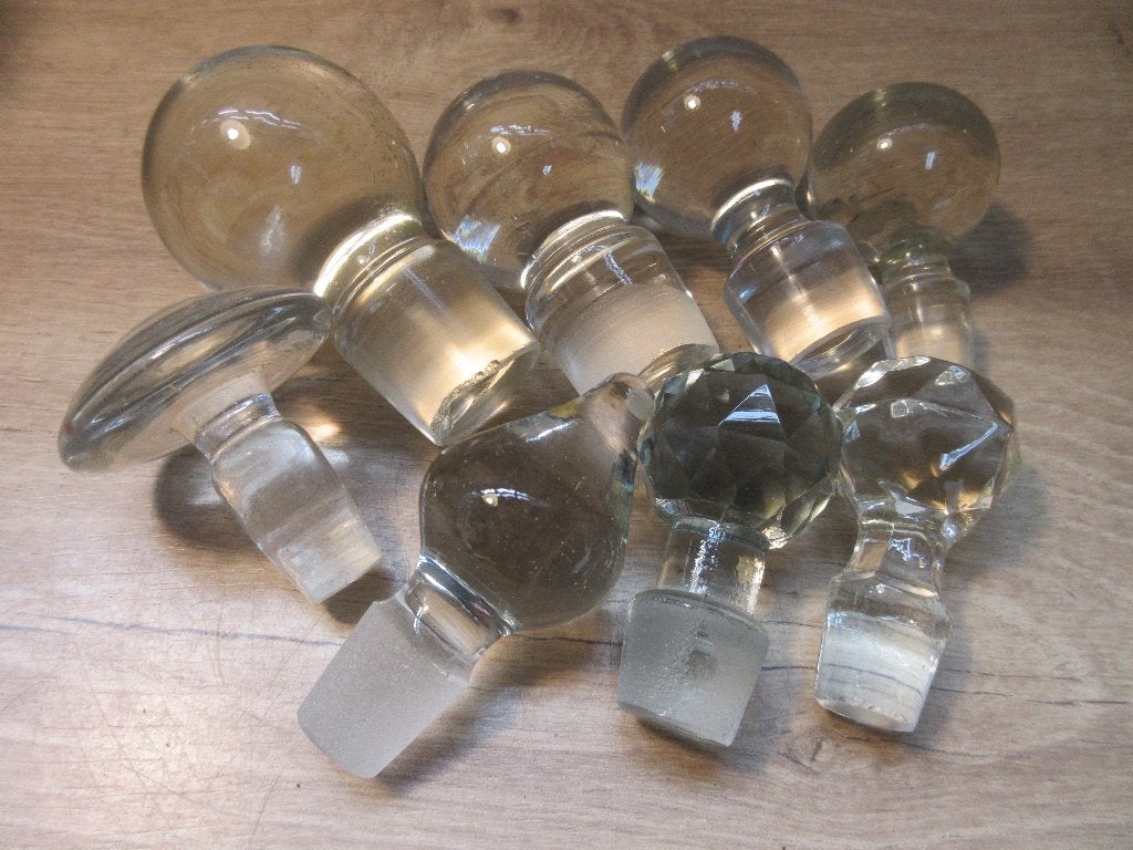 Glazen stop voor fles partij stoppen, Ophalen of Verzenden