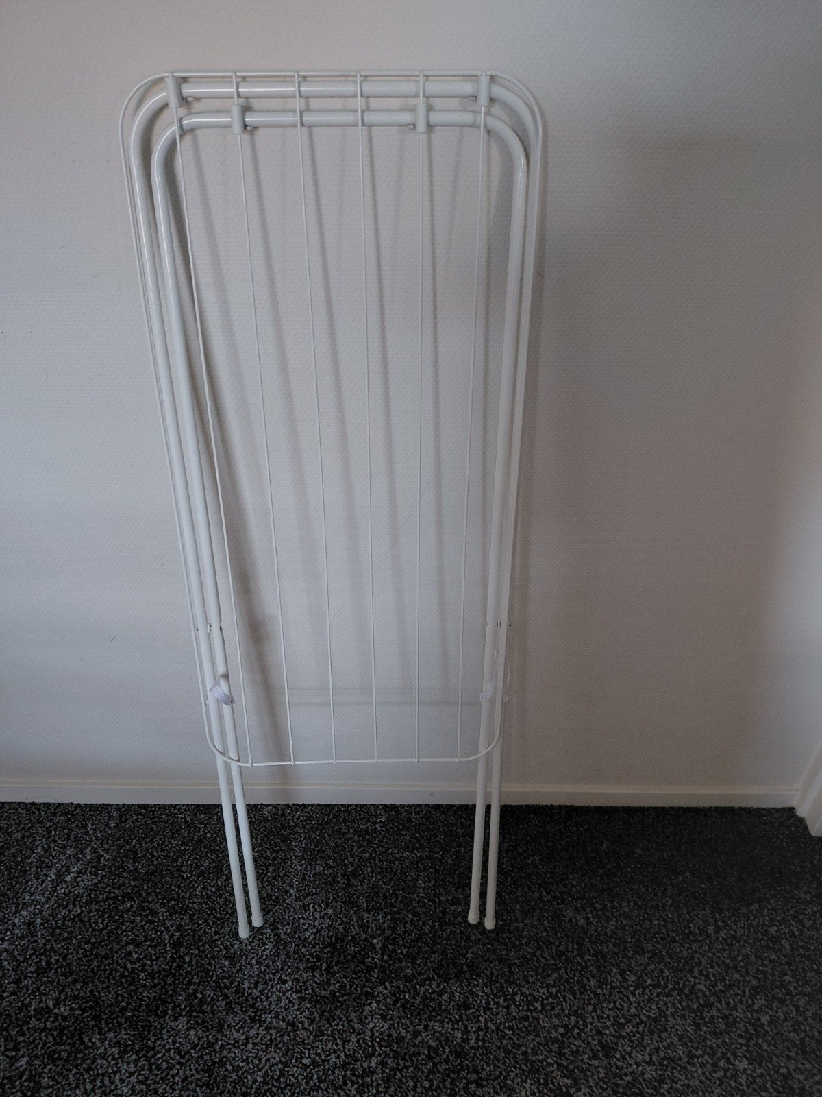 Wit opvouwbaar wasrek, Tuin en Terras, Droogmolens en Wasrekken, Ophalen, Gebruikt, Wasrek