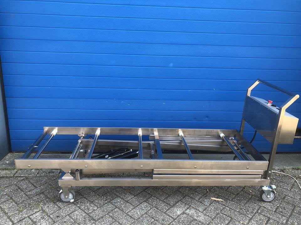 RVS stellingkast voor lijkschalen of kisten 4 lagen, Diversen, Niet ingevuld, Nieuw, Niet ingevuld, Ophalen