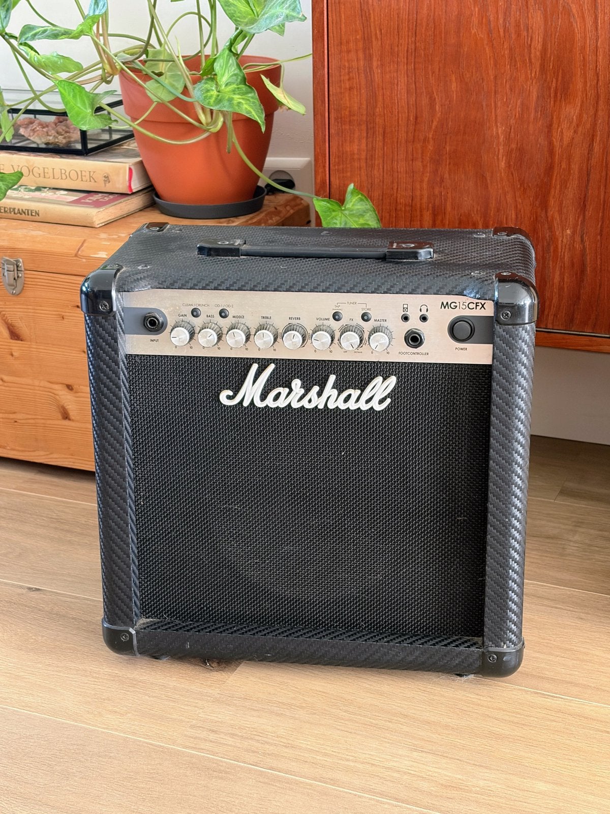 Marshall MG15CFX gitaar versterker, Muziek en Instrumenten, Versterkers | Bas en Gitaar, Ophalen, Gebruikt, Gitaar, Minder dan 50 watt