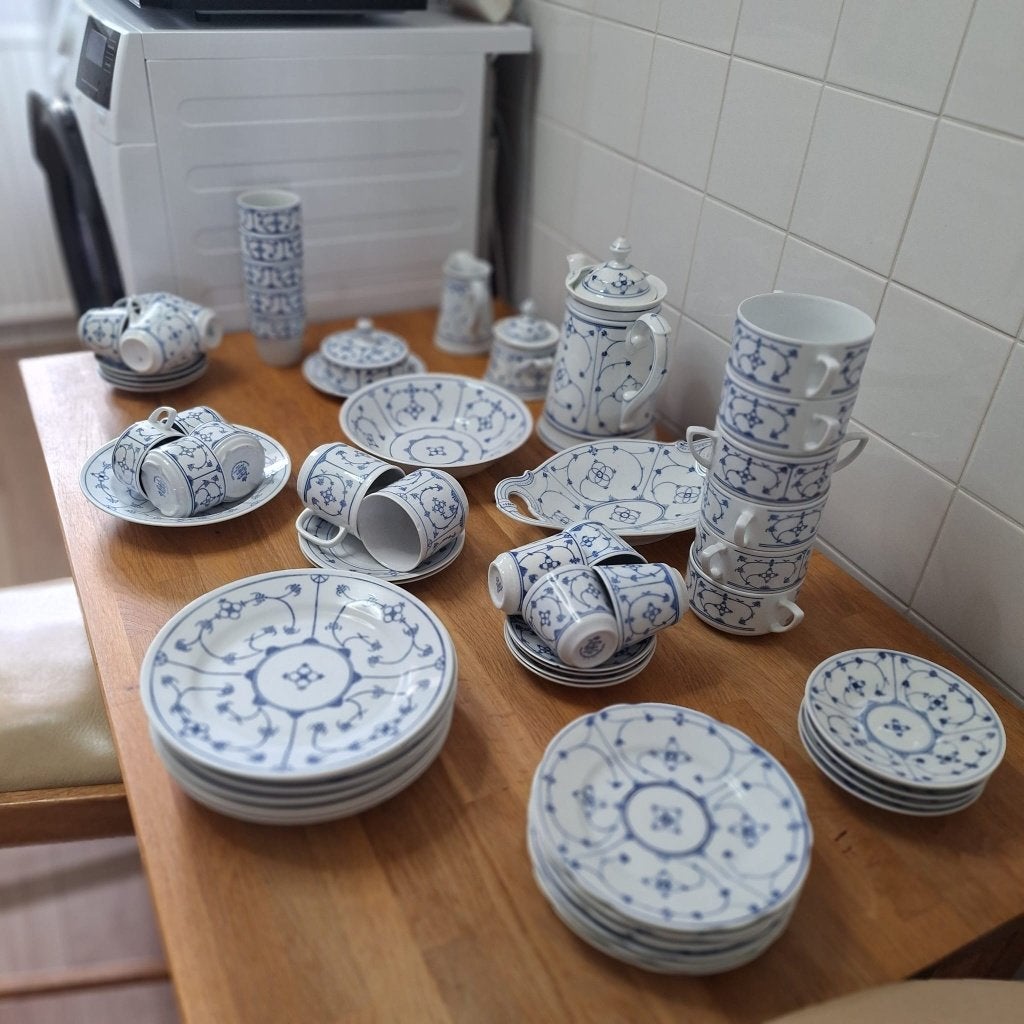 Jäger Eisenberg Original Blau Saks servies, Ophalen