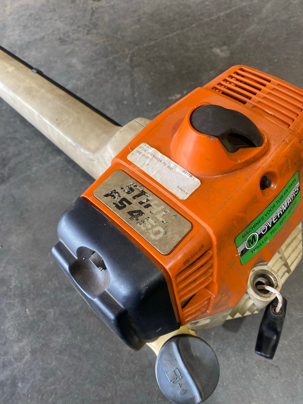 Stihl FS 450 Bosmaaier - Krachtig en Betrouwbaar, Ophalen of Verzenden, Gebruikt, 30 tot 50 cm, Benzine