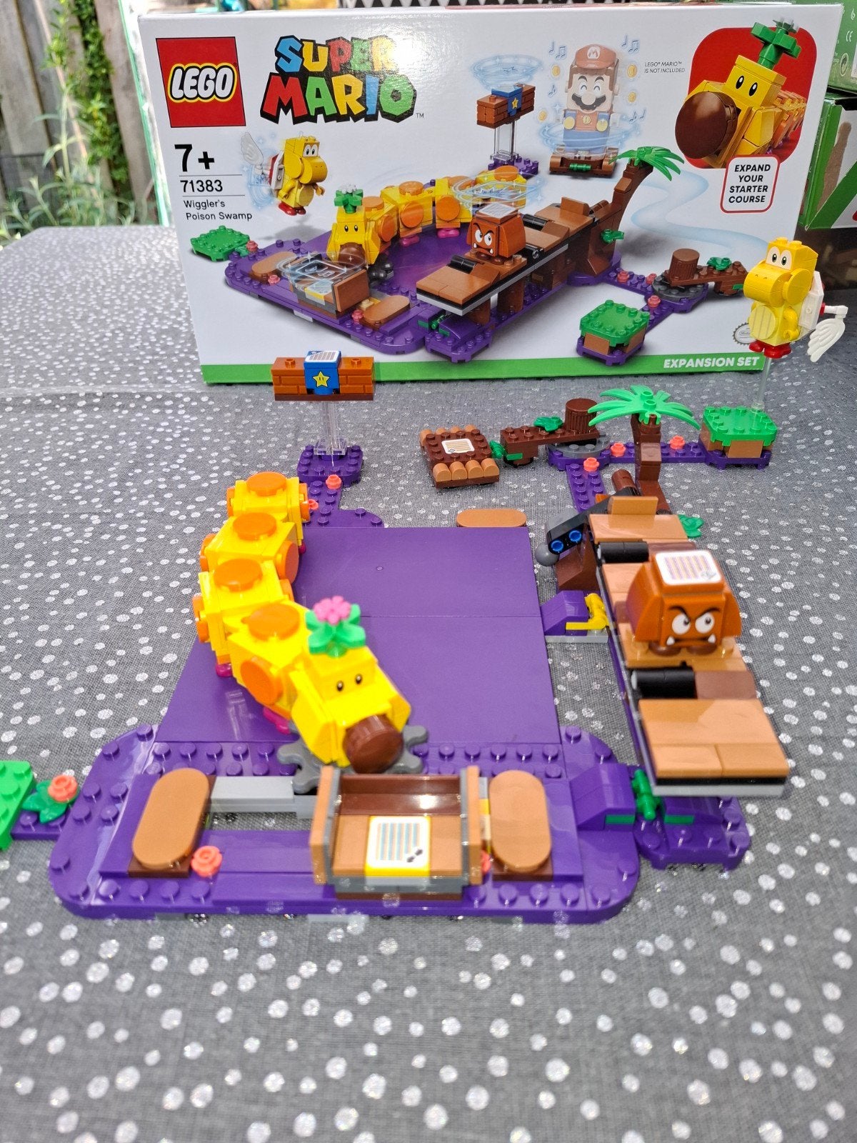 LEGO Super Mario 71383 Wiggler's Giftenmoeras Uitbreidingsse, Ophalen of Verzenden, Zo goed als nieuw