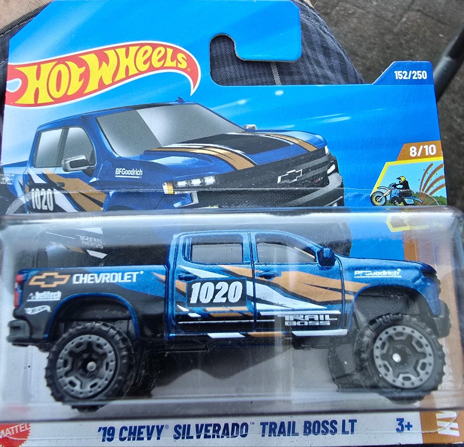Hot Wheels '19 Chevy Silverado Trail Boss LT, Ophalen of Verzenden, Nieuw, Auto